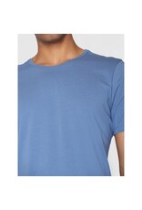 Knowledge Cotton Agnar Blue T Shirt