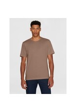 Knowledge Cotton Agnar Brown T Shirt