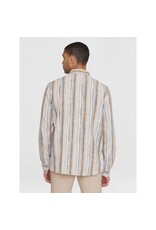 Knowledge Cotton Cotton Stripe Shirt