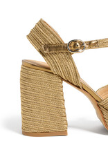 Castaner Valle Gold Sandal