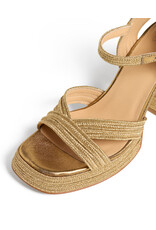 Castaner Valle Gold Sandal