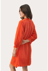 Part Two Aran Orange Dress