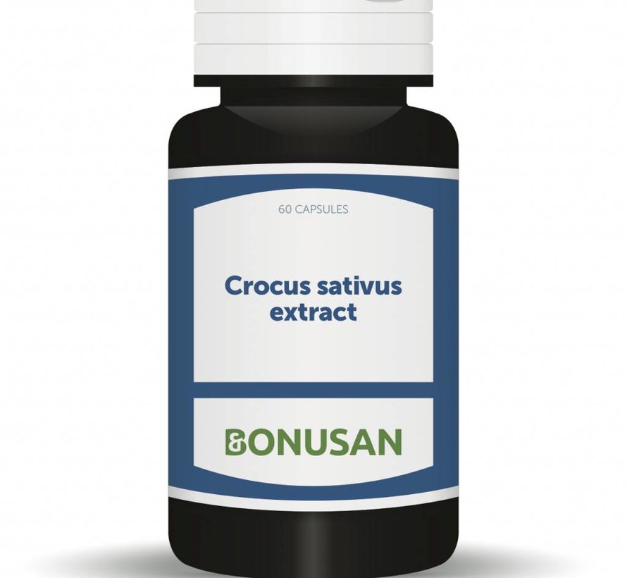 Bonusan Crocus sativus extract 60 capsules