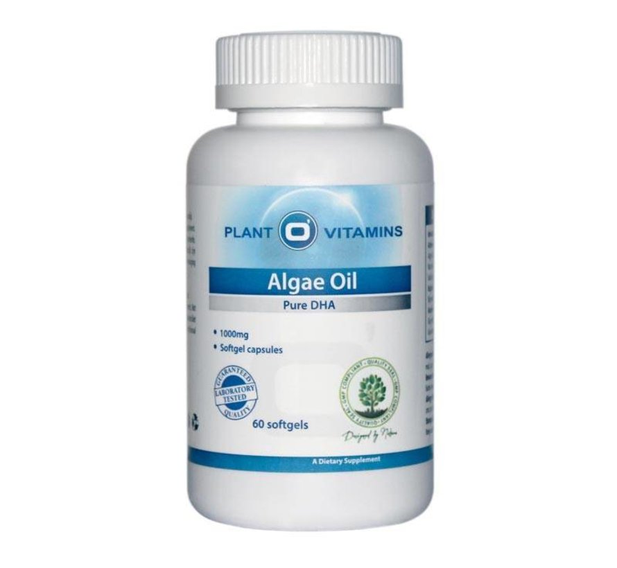 Algae oil 60 vegan softgels Plantovitamins