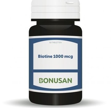 Bonusan Bonusan Biotine 1000 mcg 60 tabletten