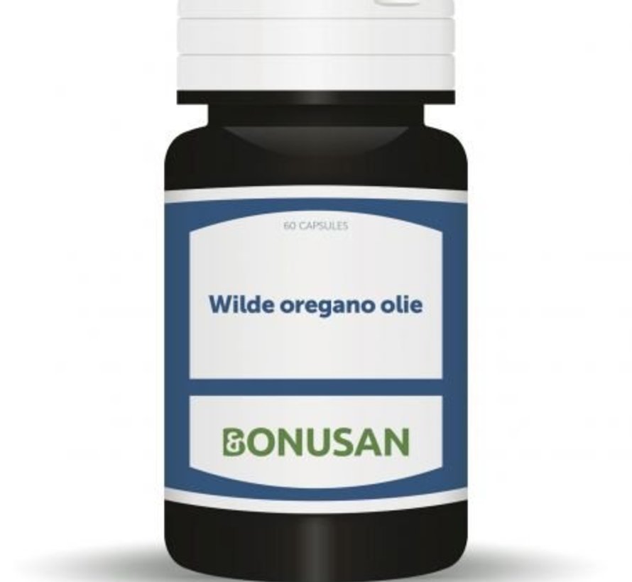 Bonusan Wilde oregano olie 60 softgels