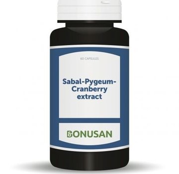 Bonusan Bonusan Sabal-Pygeum-Cranberry extract 60 capsules