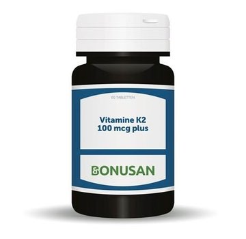 Bonusan Bonusan Vitamine K2 100 mcg plus 60 tabletten