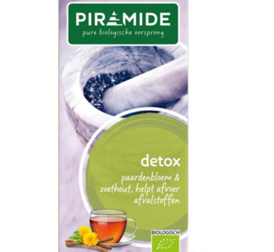 Piramide Detox thee