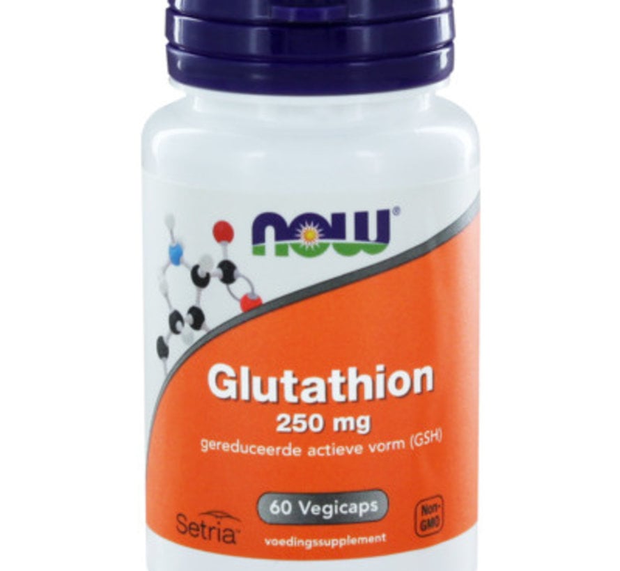 Now Glutathion 250 mg 60 capsules