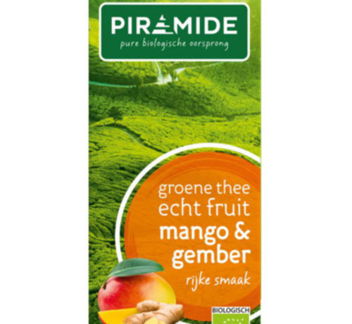 Piramide Piramide groene thee mango en gember