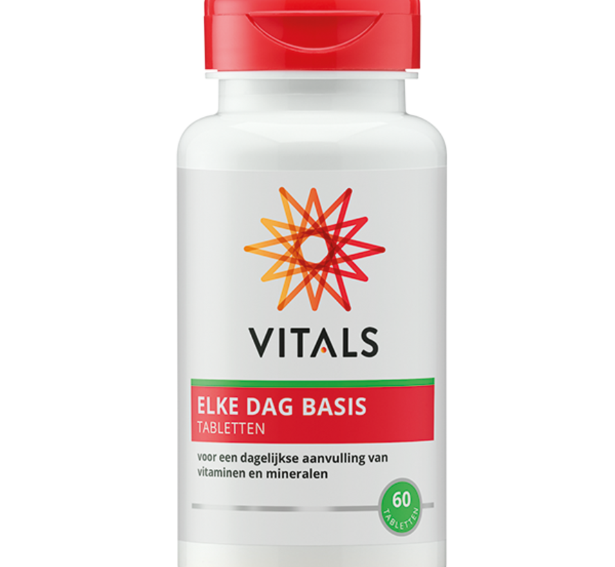 Vitals elke dag basis 60 tabletten