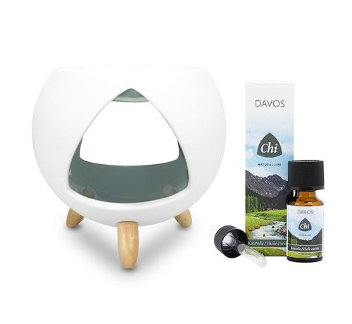 Chi Chi Cozy Aroma Burner + gratis Davos kuurolie