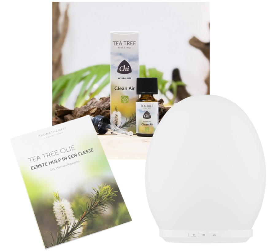 Chi Tea Tree Clean Air Oil & Diffuser pakket