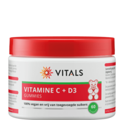 Vitals Vitals Vitamine C + D3  120 gummies
