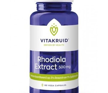 Vitakruid Vitakruid Rhodiola extract 500 mg 60 capsules