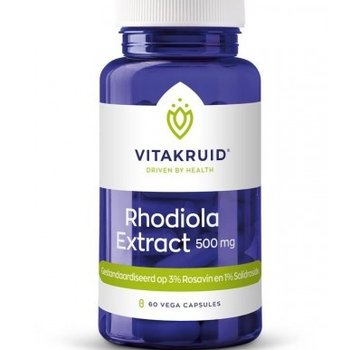 Vitakruid Vitakruid Rhodiola extract 500 mg 60 capsules