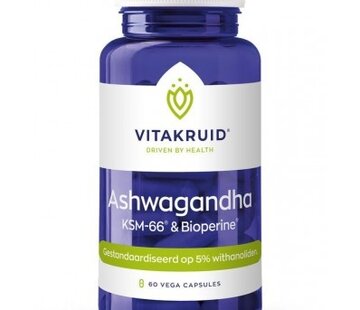 Vitakruid Vitakruid Ashwagandha KSM-66 ® & Bioperine® 60 capsules