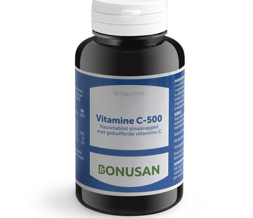 Bonusan Bonusan Vitamine C-500 60 kauwtabletten