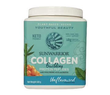 Sunwarrior Sunwarrior Collagen Building Protein Peptides, Naturel 500 gram
