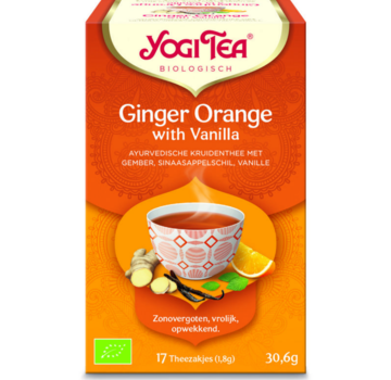 Yogi Tea Yogi Tea Ginger Orange with Vanilla