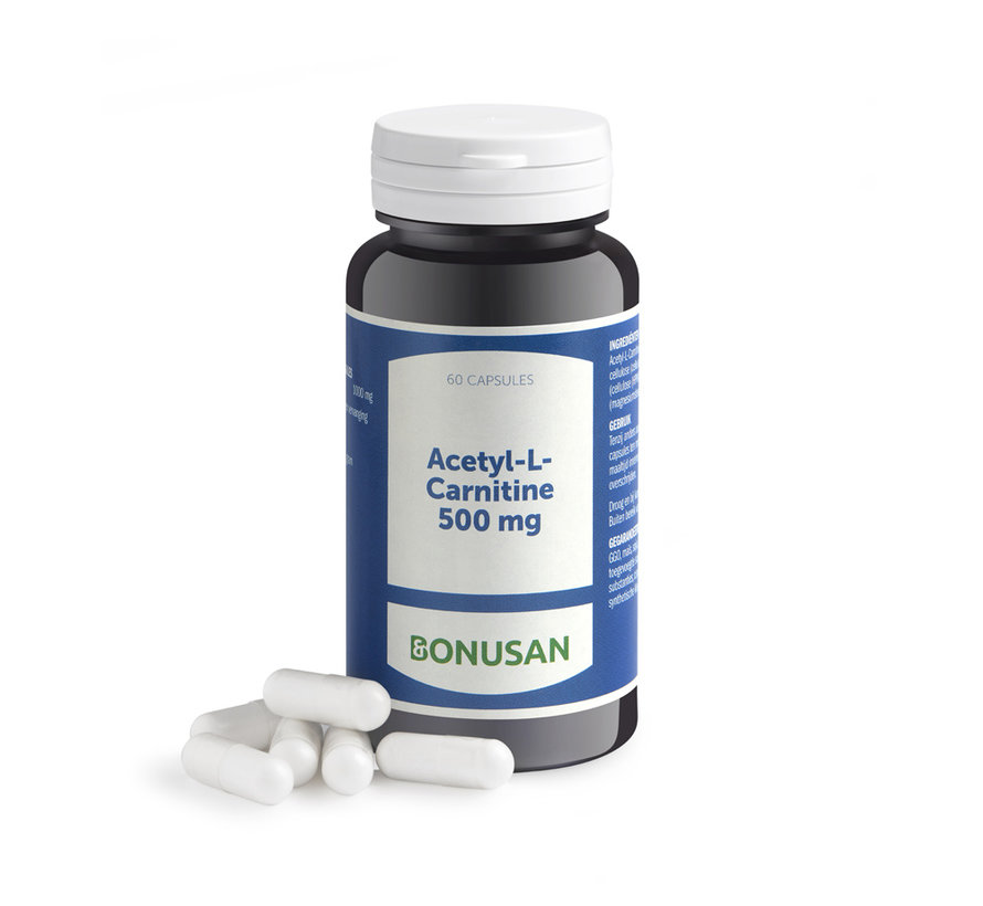 Bonusan Acetyl-L-Carnitine 500 mg 60 capsules