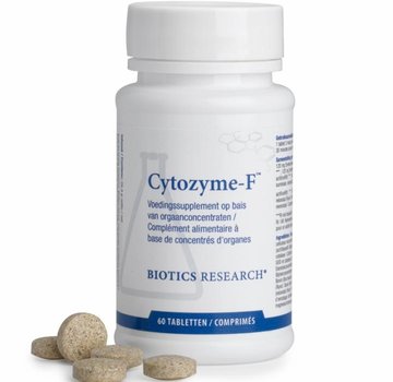 Biotics Research Biotics Research Cytozyme-F 60 tabletten