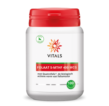 Vitals Vitals Folaat 5-MTHF 400 mcg 100 capsules