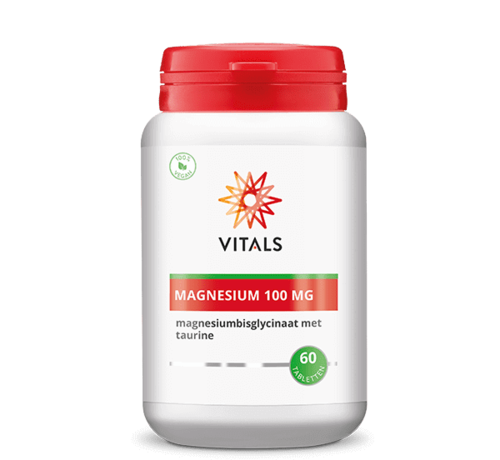 Vitals Vitals Magnesium 100 mg 60 tabletten