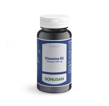 Bonusan Bonusan Vitamine B1 Thiamine 300 mg 60 capsules