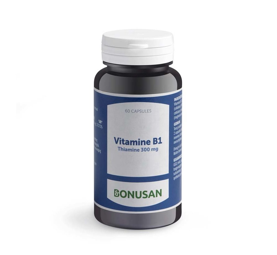 Bonusan Vitamine B1 Thiamine 300 mg 60 capsules