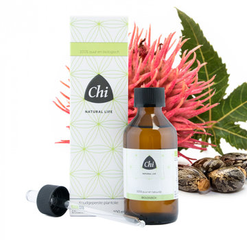 Chi Chi Castorolie plant olie, biologisch 100 ml