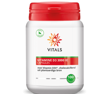 Vitals Vitals Vitamine D3 3000 IE 100 capsules