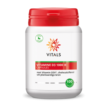 Vitals Vitals Vitamine D3 1000 IE 100 capsules
