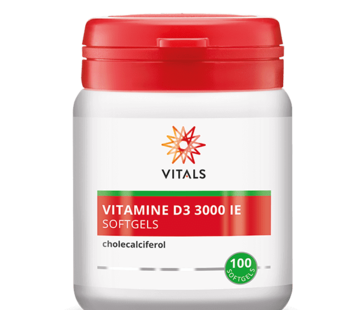 Vitals Vitals Vitamine D3 3000 IE 100 softgels