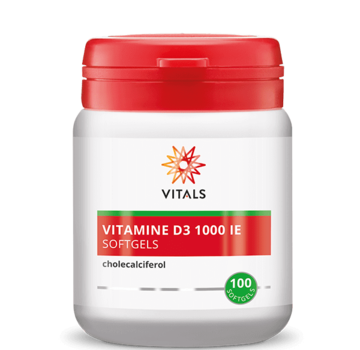 Vitals Vitals Vitamine D3 1000 IE 100 softgels