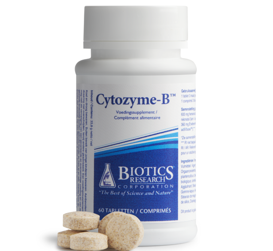 Biotics Research Cytozyme-B 60 tabletten