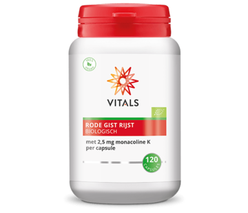 Vitals Vitals Rode gist rijst biologisch 120 capsules