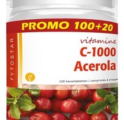 Fytostar Fytostar C-1000 Acerola 120 kauwtabletten