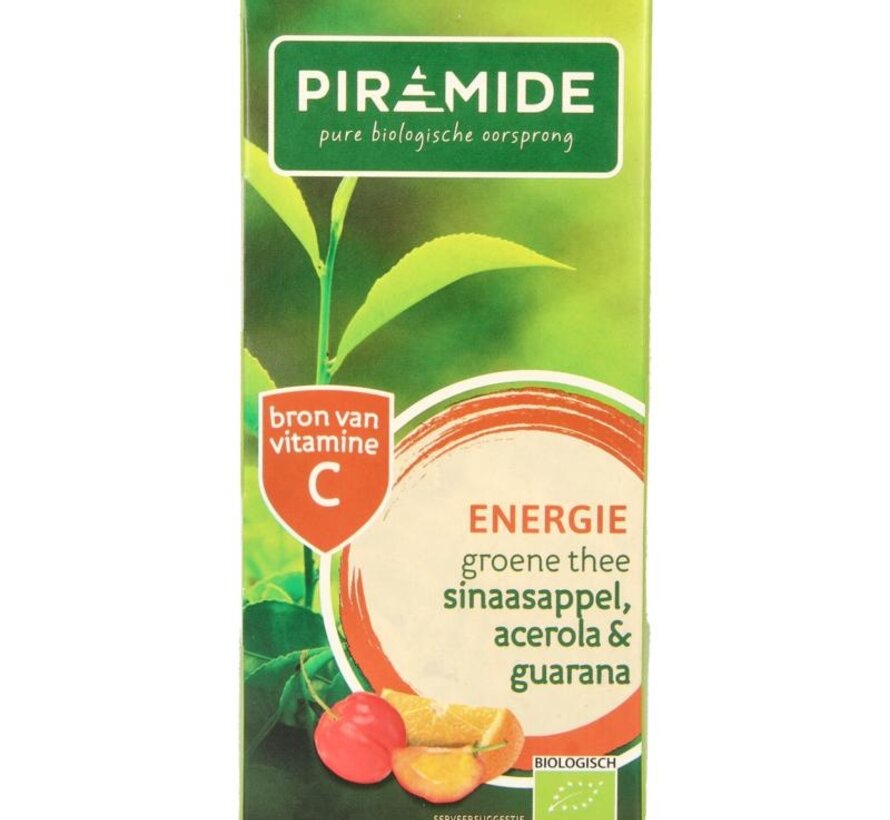 Piramide Energie groene thee