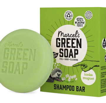 Marcel's Green Soap Marcels Green Soap Tonka & Muguet Shampoobar 90 gr