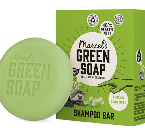 Marcel's Green Soap Marcels Green Soap Tonka & Muguet Shampoobar 90 gr