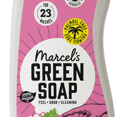 Marcel's Green Soap Wasmiddel patchouli en cranberry 1000 ml