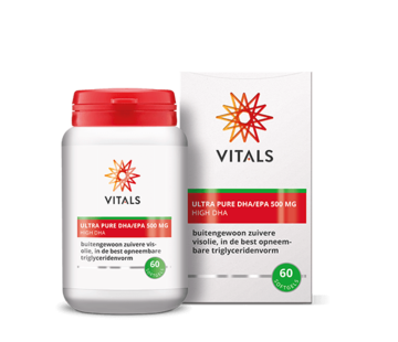 Vitals Vitals Ultra Pure DHA-EPA 500 mg 60 softgels