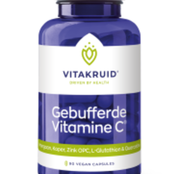 Vitakruid Vitakruid Gebufferde Vitamine C 90 capsules