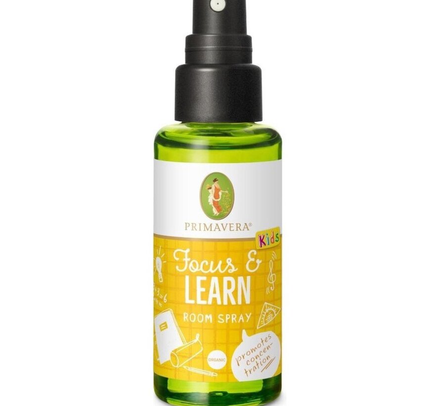 Primavera Kids Focus & Learn Roomspray Bio 50 m