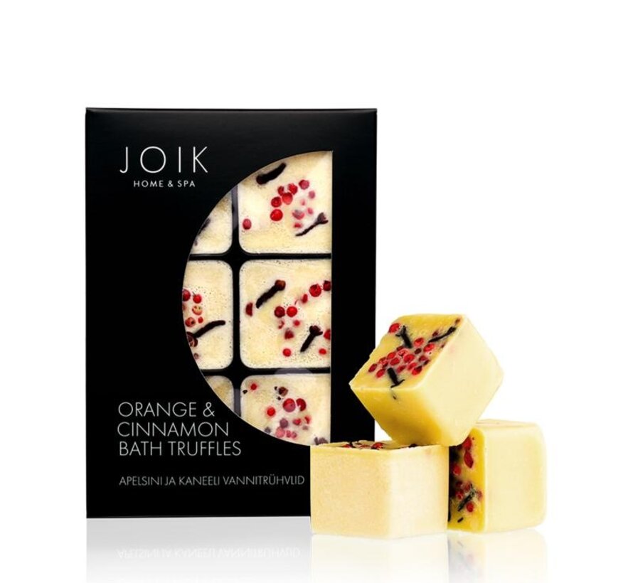 Joik Bath truffels - Orange & Cinnamon 258 gr