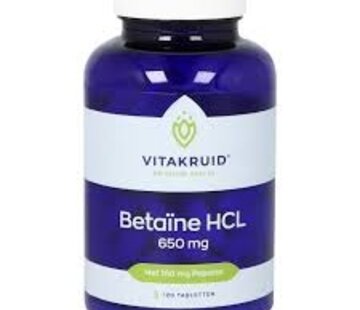 Vitakruid Vitakruid Betaïne HCL 120 tabletten