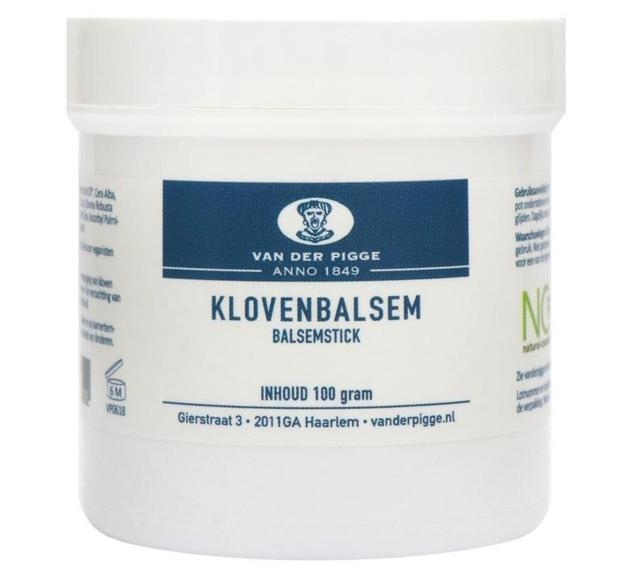 van der Pigge Klovenbalsem 100 gram