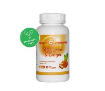 Plant O'Vitamins - Signed by nature Curcumin & Ginger 90 capsules Plantovitamins